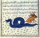 Turkey: A dragon together with a horned rabbit as represented by  Muhammad ibn Muhammad Shakir Ruzmah-'i Nathan, 1717 CE